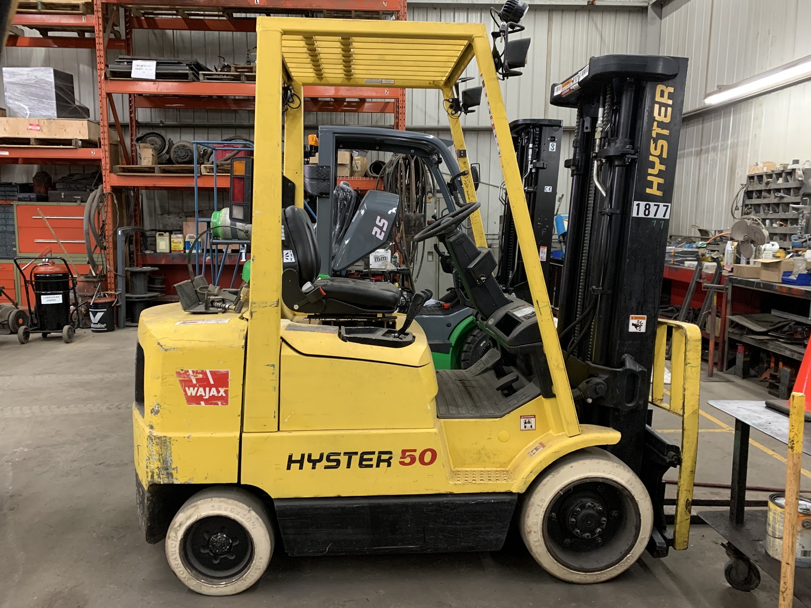 Chariot élévateur Hyster S50XM usagé 5000lb (unité 1877)