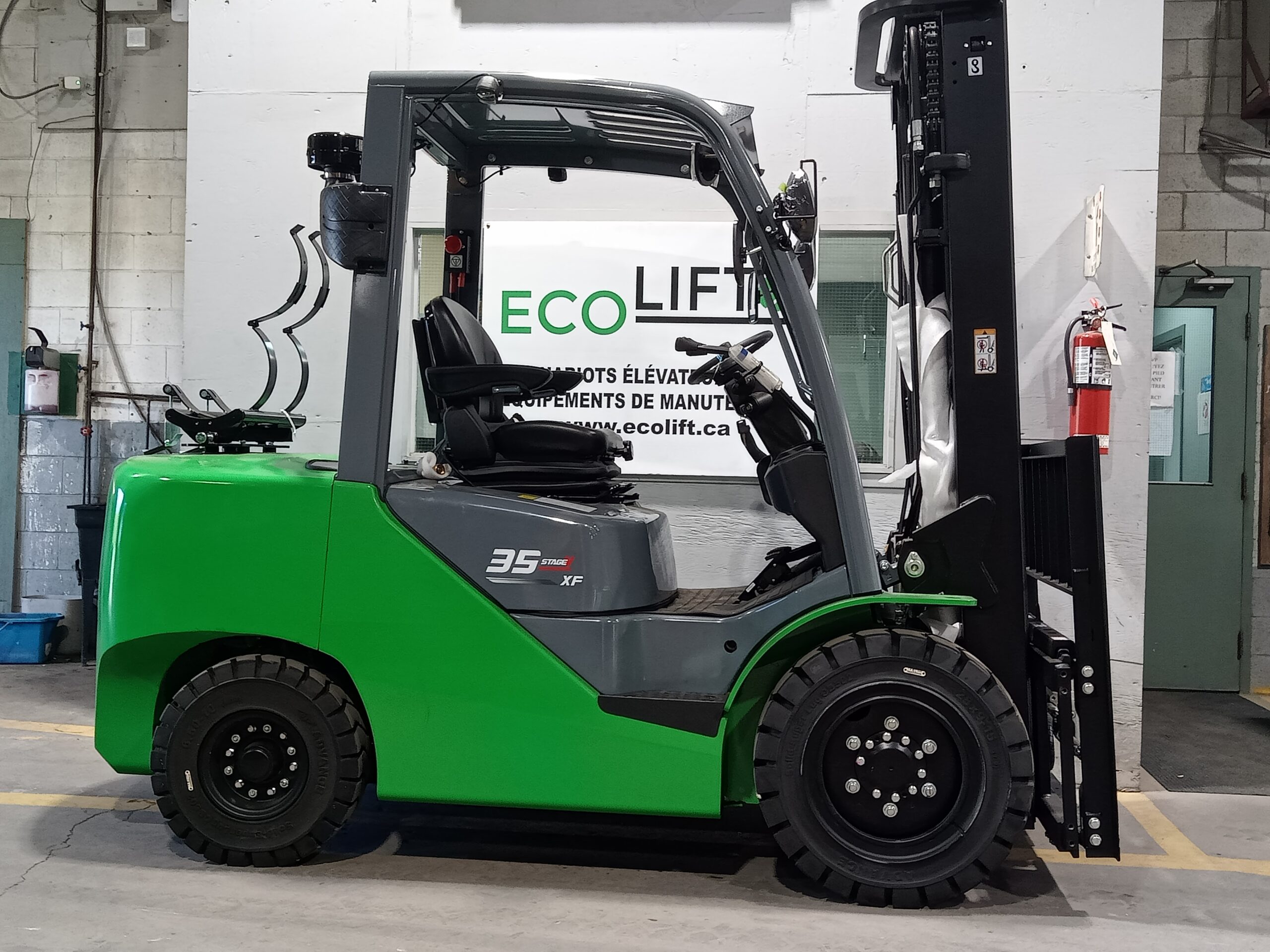 Chariot élévateur ECOLIFT 2FG35 7000lb (ECO-0279)