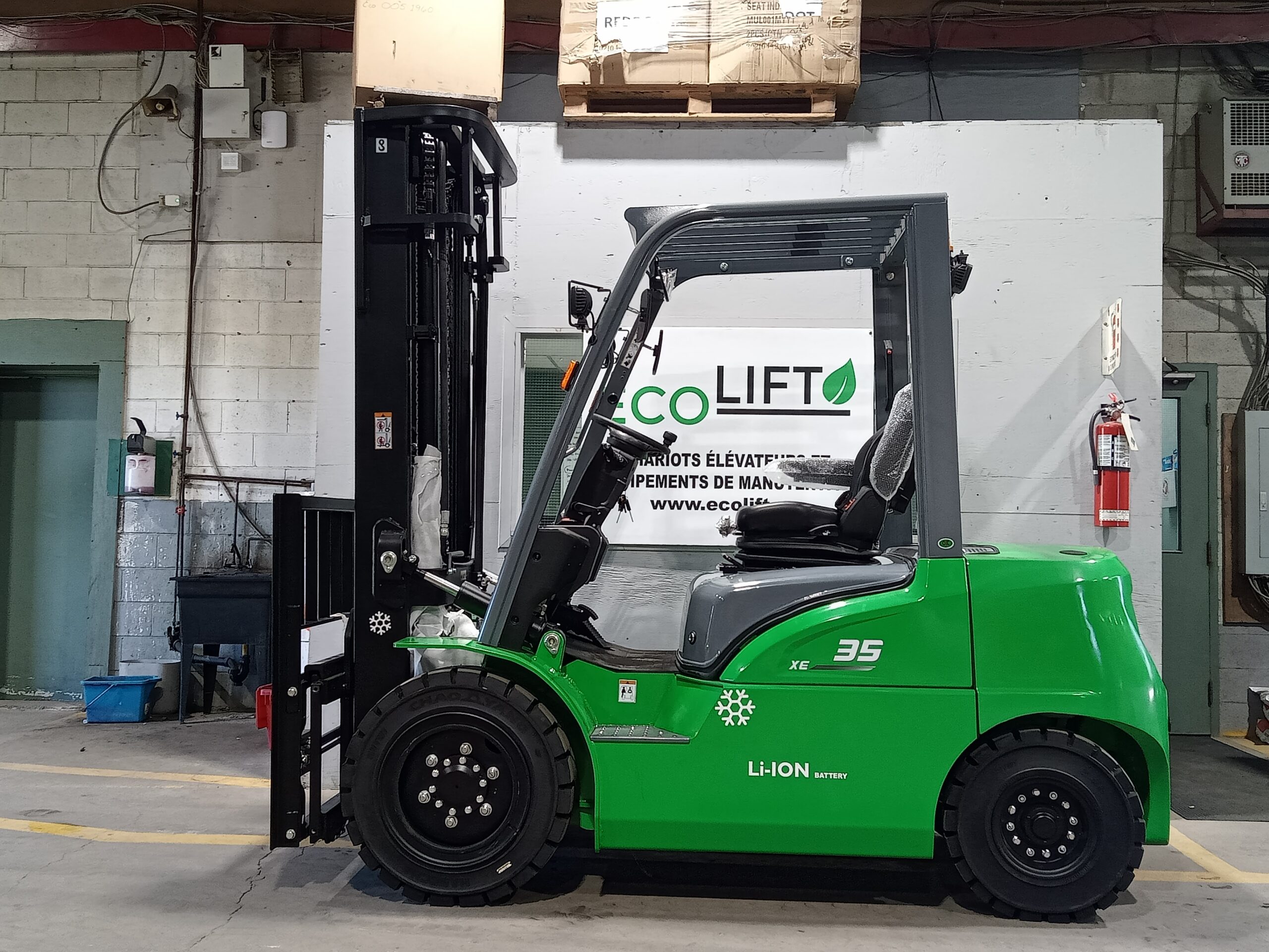 Chariot élévateur ECOLIFT 2FBL35 7000lb (ECO-0282)